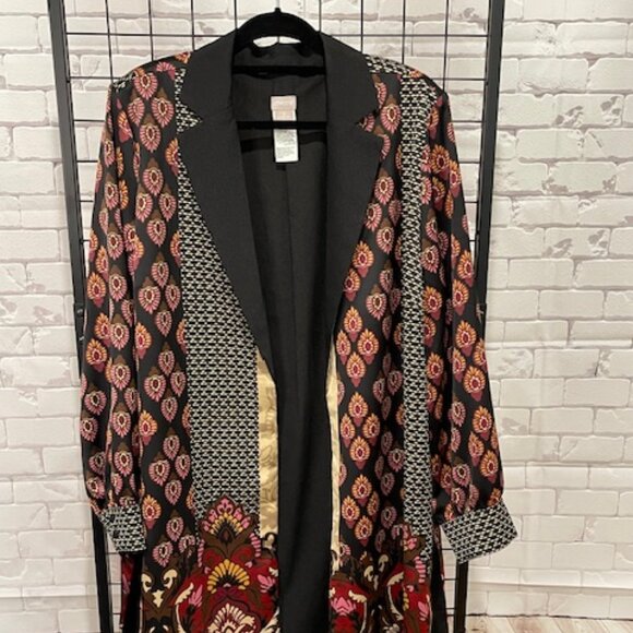 Very Unique Jacket from Chico's Size 3 - Picture 1 of 6